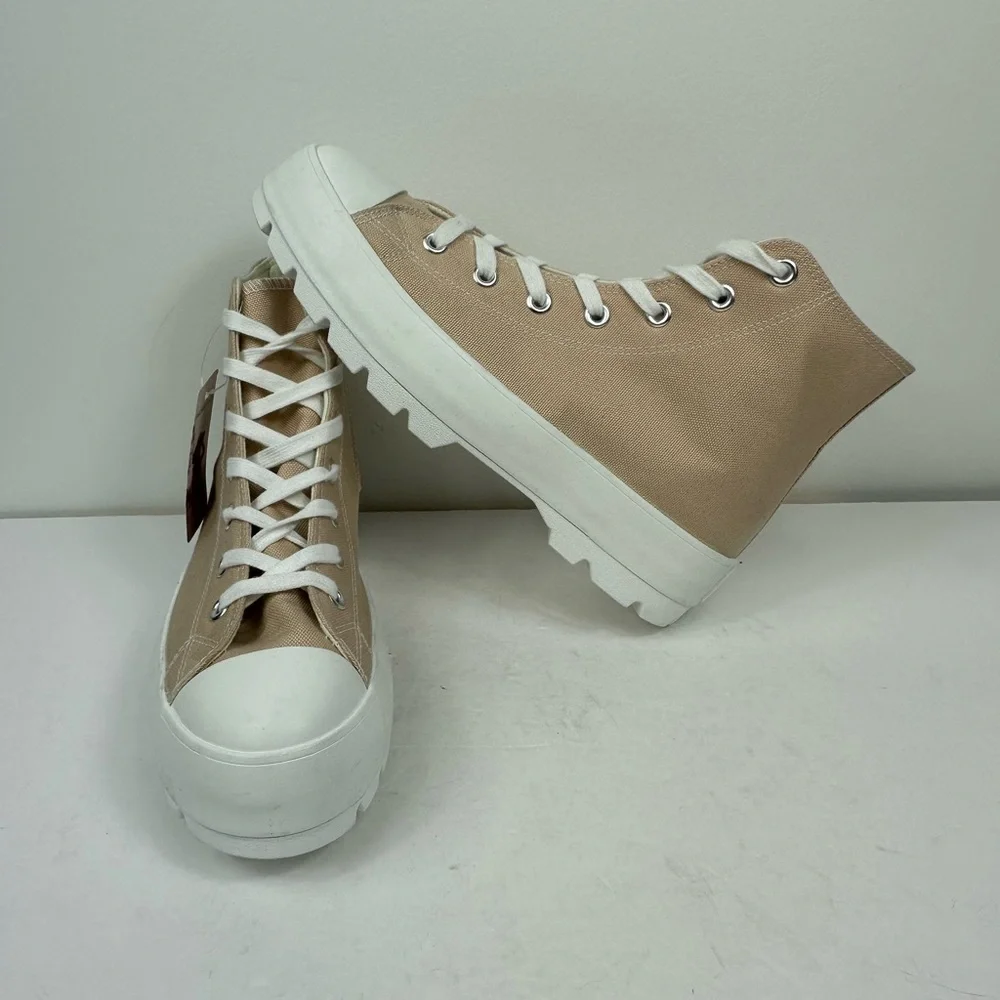 Women’s Sincerely Jules Canvas Platform Sneaker Size US 10 - Picture 4 of 9
